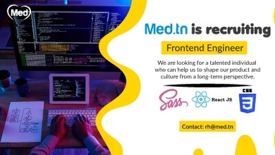 Med.tn is recruiting Frontend Engineer
