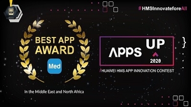 Med.tn remporte le prix  Meilleure Application Mobile dans la zone MENA