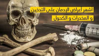 أشهر أعراض الإدمان على التّدخين والمخدّرات والكحول