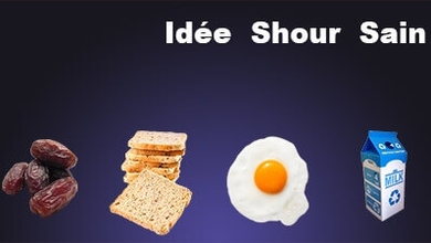 idée Shour sain du jour