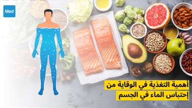 أهمية التغذية في الوقاية من احتباس الماء في الجسم