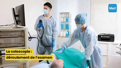 La coloscopie : déroulement de l