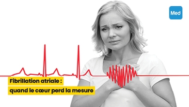 Fibrillation atriale : quand le cœur perd la mesure