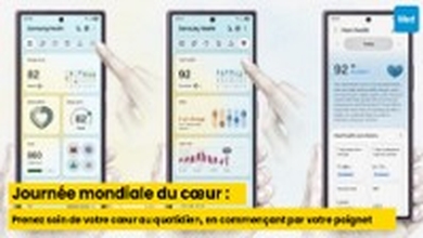 Journée mondiale du cœur : Prenez soin de votre cœur au quotidien, en commençant par votre poignet