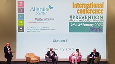 La conférence internationale sur la réduction des risques des maladies non transmissibles (Paris) : Cigarettes électroniques et sevrage tabagique 