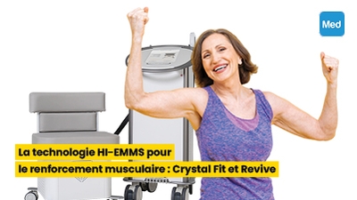 La technologie HI-EMMS pour le renforcement musculaire : Crystal Fit et Revive