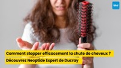 Stoppez la chute de cheveux et stimuler la repousse avec Neoptide Expert de Ducray