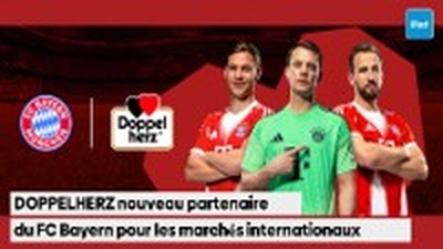 Doppelherz nouveau partenaire du FC Bayern pour les marchés internationaux