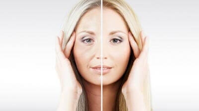 Evolution du visage avec le temps