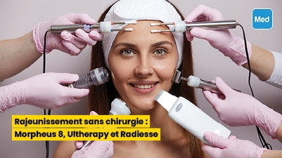 Rajeunissement sans chirurgie : Morpheus 8, Ultherapy et Radiesse