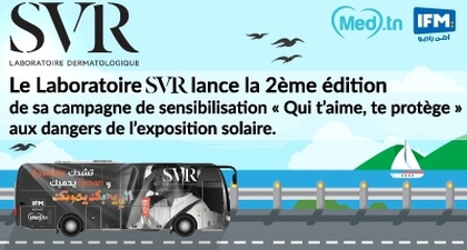 La laboratoire SVR lance la 2ème édition de sa campagne de sensibilisation « Qui t'aime, te protège » aux dangers de l'exposition solaire.