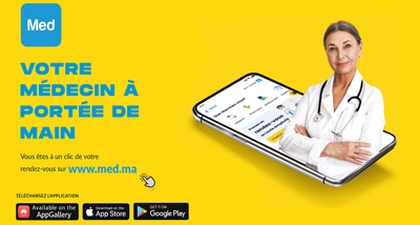 La plateforme médicale de prise de rendez-vous en ligne  MED débarque enfin au Maroc !