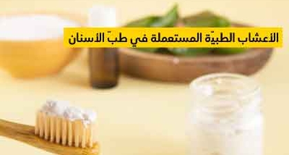 الأعشاب الطبيّة المستعملة في طبّ الأسنان وتسكين الآلام