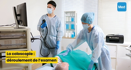 La coloscopie : déroulement de l'examen