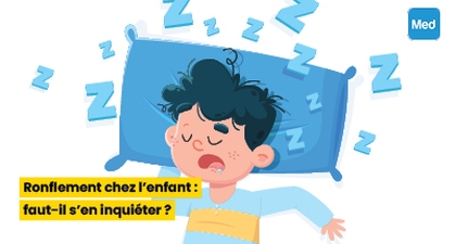 Ronflement chez l'enfant : faut-il s'en inquiéter ?