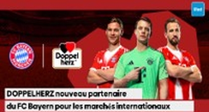 Doppelherz nouveau partenaire du FC Bayern pour les marchés internationaux