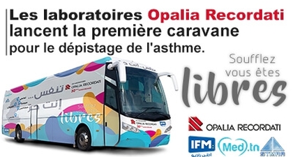 Les laboratoires Opalia Recordati lancent la première caravane pour le dépistage de l'asthme 