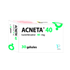 ACNETA 40 40mg Gél. Bt 30