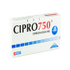 CIPRO 750 750mg Comp enr Bt 14